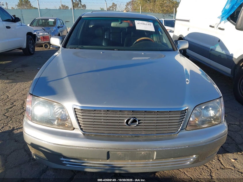 2000 Lexus Ls 400 VIN: JT8BH28F7Y0180660 Lot: 43586149