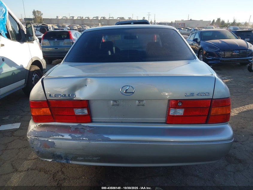2000 Lexus Ls 400 VIN: JT8BH28F7Y0180660 Lot: 43586149