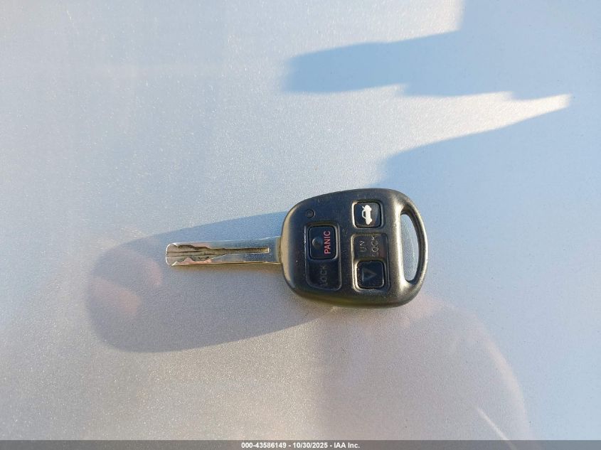 2000 Lexus Ls 400 VIN: JT8BH28F7Y0180660 Lot: 43586149