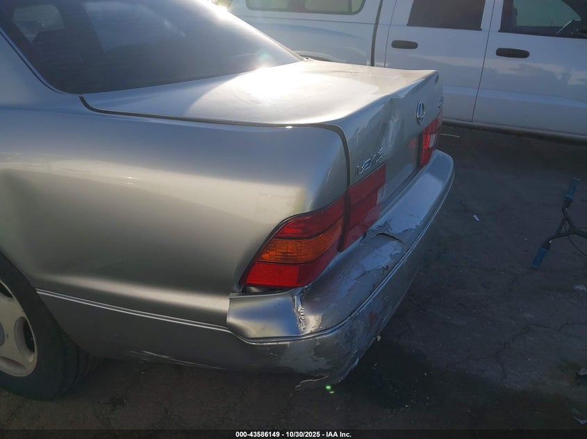 2000 Lexus Ls 400 VIN: JT8BH28F7Y0180660 Lot: 43586149