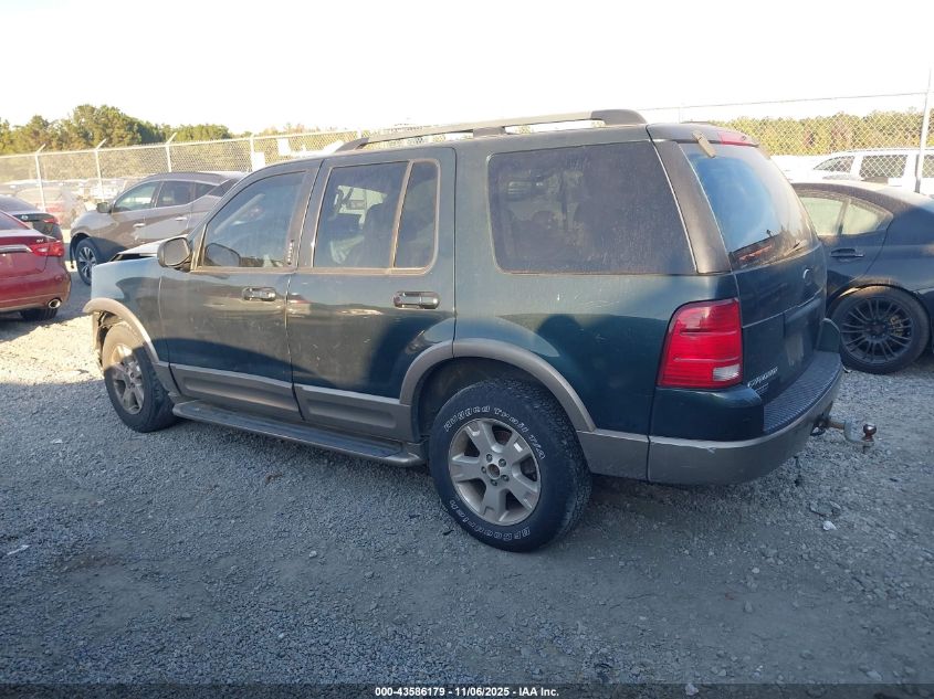 2003 Ford Explorer Eddie Bauer VIN: 1FMZU64K63UA36472 Lot: 43586179