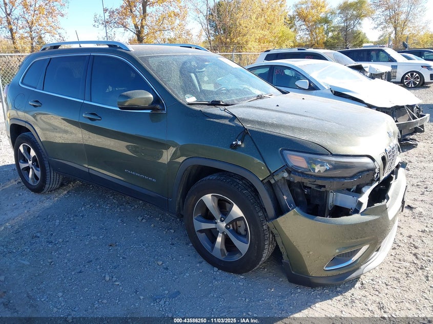 2019 JEEP CHEROKEE LIMITED 4X4 - 1C4PJMDX7KD337237