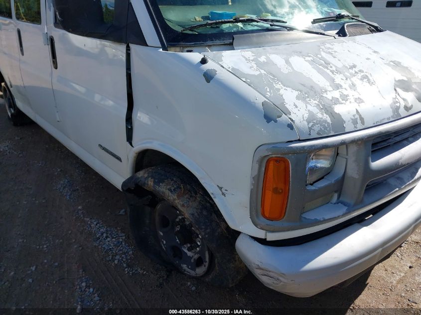 2001 Chevrolet Express VIN: 1GCGG25R511114374 Lot: 43586263