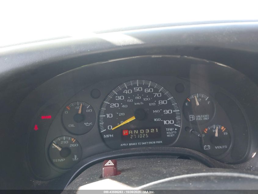 2001 Chevrolet Express VIN: 1GCGG25R511114374 Lot: 43586263