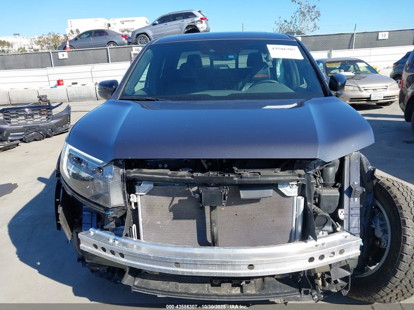 2025 Honda Ridgeline Trailsport VIN: 5FPYK3F66SB026110 Lot: 43586307