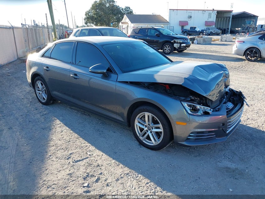 2017 AUDI A4 2.0T PREMIUM - WAUGNAF44HN056602