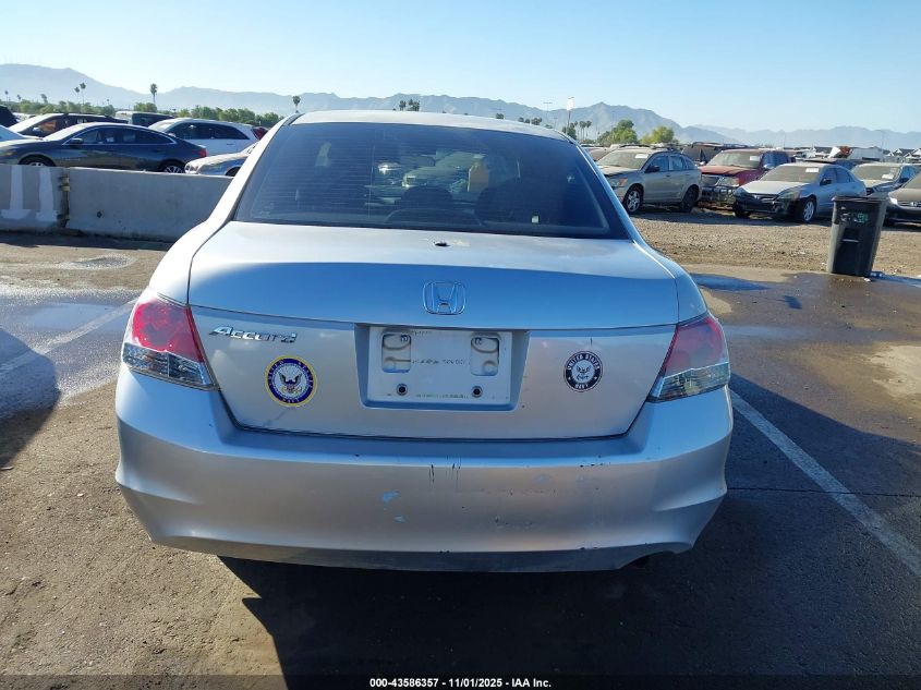 2008 Honda Accord 2.4 Lx-P VIN: JHMCP26488C058770 Lot: 43586357