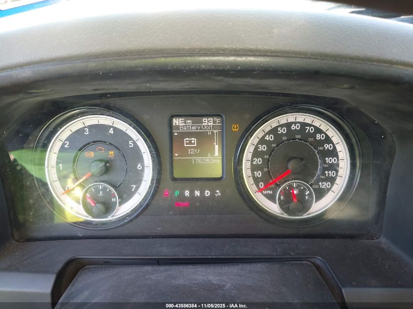 2017 Ram 1500 Slt 4X2 6'4 Box VIN: 1C6RR6TT1HS576127 Lot: 43586384