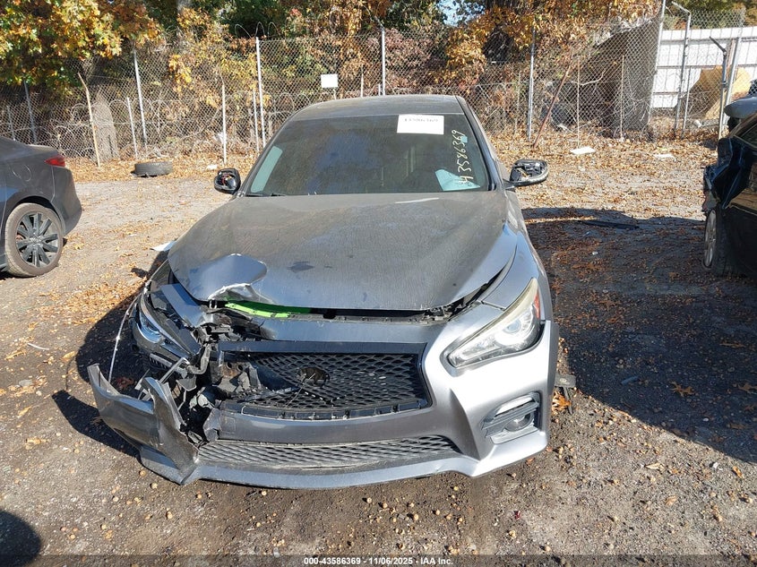 2016 Infiniti Q50 3.0T Sport VIN: JN1EV7AR9GM344316 Lot: 43586369