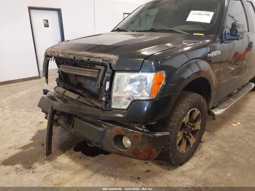 2014 Ford F-150 Stx VIN: 1FTFX1EF2EFA83749 Lot: 43586398