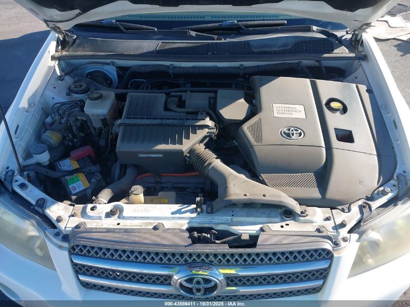 2006 Toyota Highlander Hybrid Limited V6 VIN: JTEDW21A360008813 Lot: 43586411