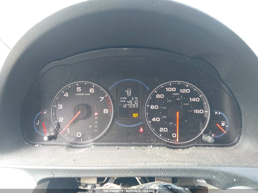 2005 Acura Tsx VIN: JH4CL96825C020325 Lot: 43586471