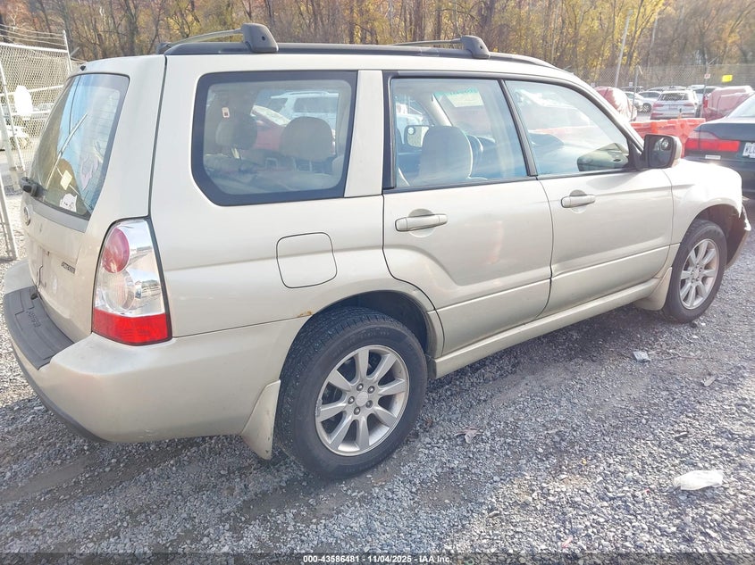 JF1SG65686H715452 2006 SUBARU FORESTER photo no. 4