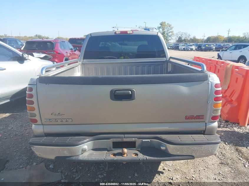 2001 GMC Sierra 1500 Sle VIN: 2GTEC19V811232269 Lot: 43586552