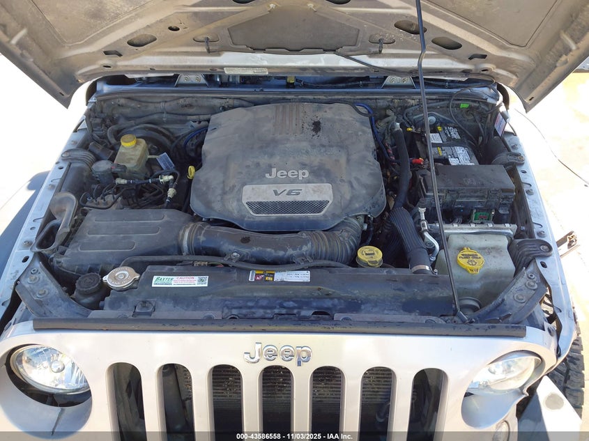 2014 JEEP WRANGLER UNLIMITED SPORT RHD 1C4BJWKG5EL189284