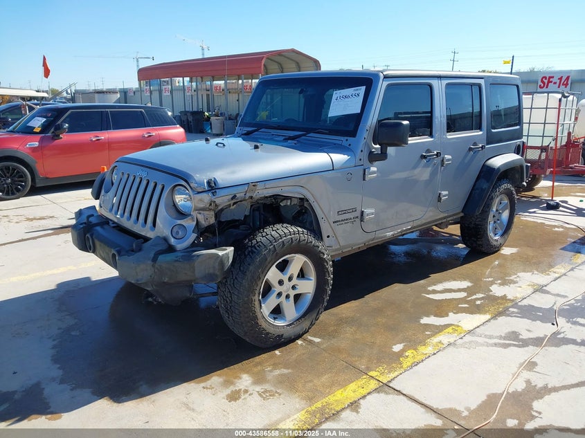 2014 JEEP WRANGLER UNLIMITED SPORT RHD 1C4BJWKG5EL189284