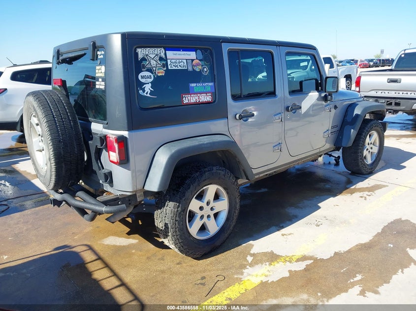 2014 JEEP WRANGLER UNLIMITED SPORT RHD 1C4BJWKG5EL189284