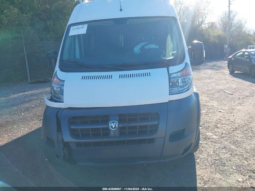 2016 Ram Promaster 2500 High Roof VIN: 3C6TRVCG6GE131189 Lot: 43586587