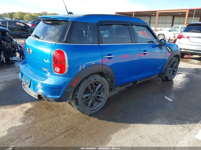 2012 MINI COOPER S COUNTRYMAN auction photo 4
