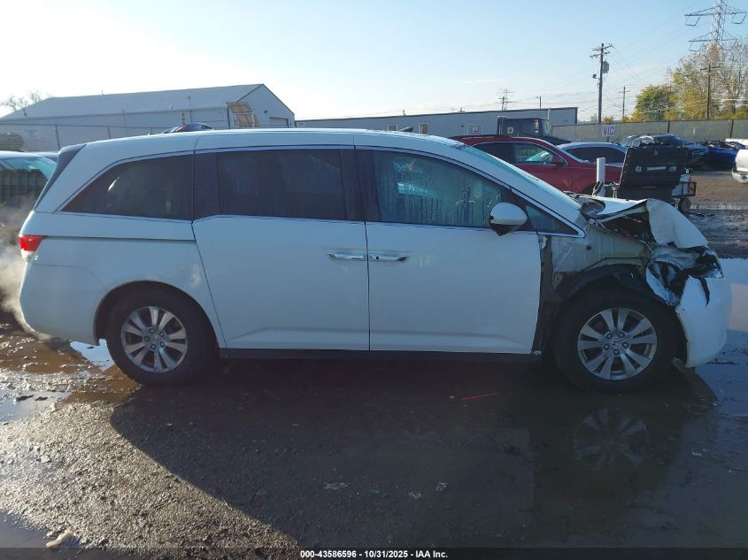 2015 Honda Odyssey Ex-L VIN: 5FNRL5H64FB037695 Lot: 43586596