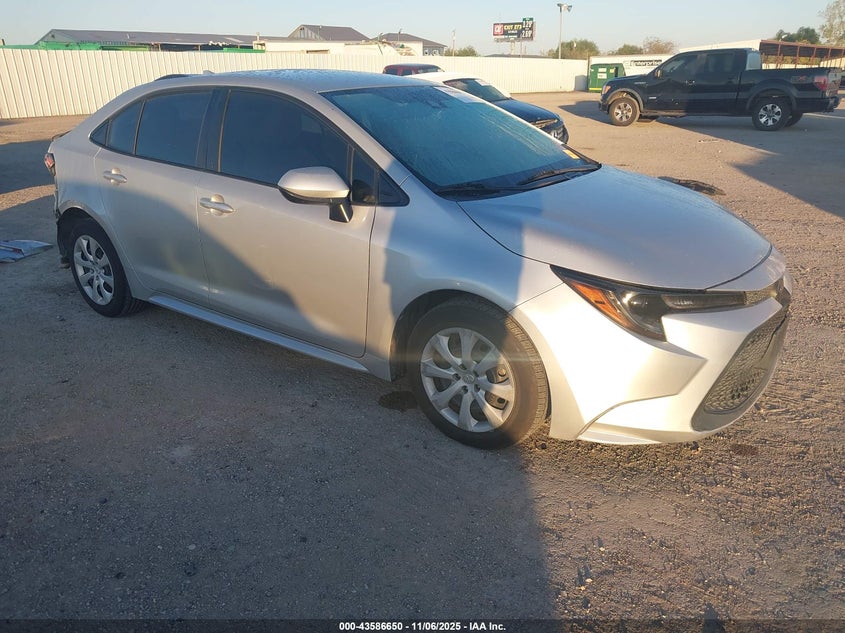2020 TOYOTA COROLLA LE - JTDEPRAE1LJ036679