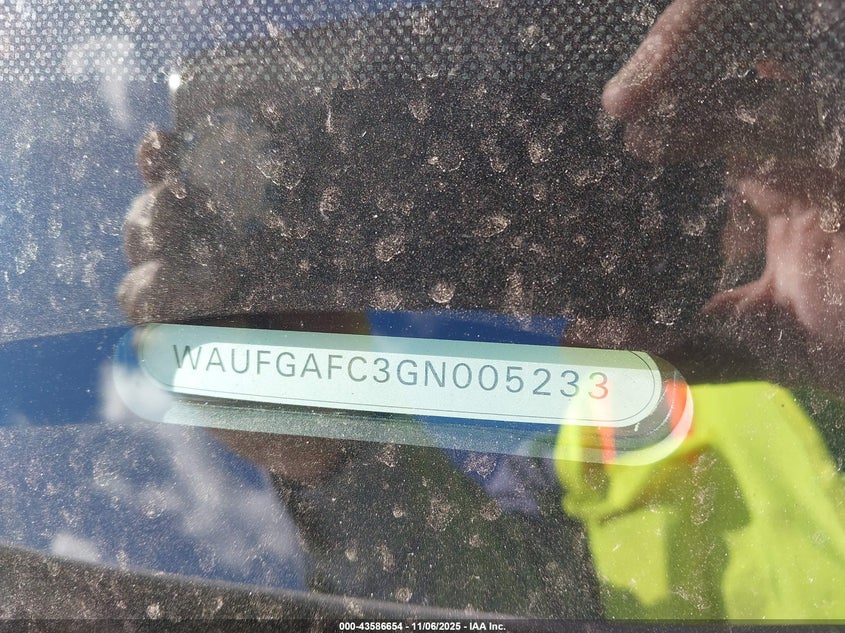 2016 AUDI A6 3.0T PREMIUM PLUS - WAUFGAFC3GN005233