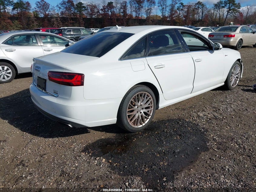 2016 AUDI A6 3.0T PREMIUM PLUS - WAUFGAFC3GN005233