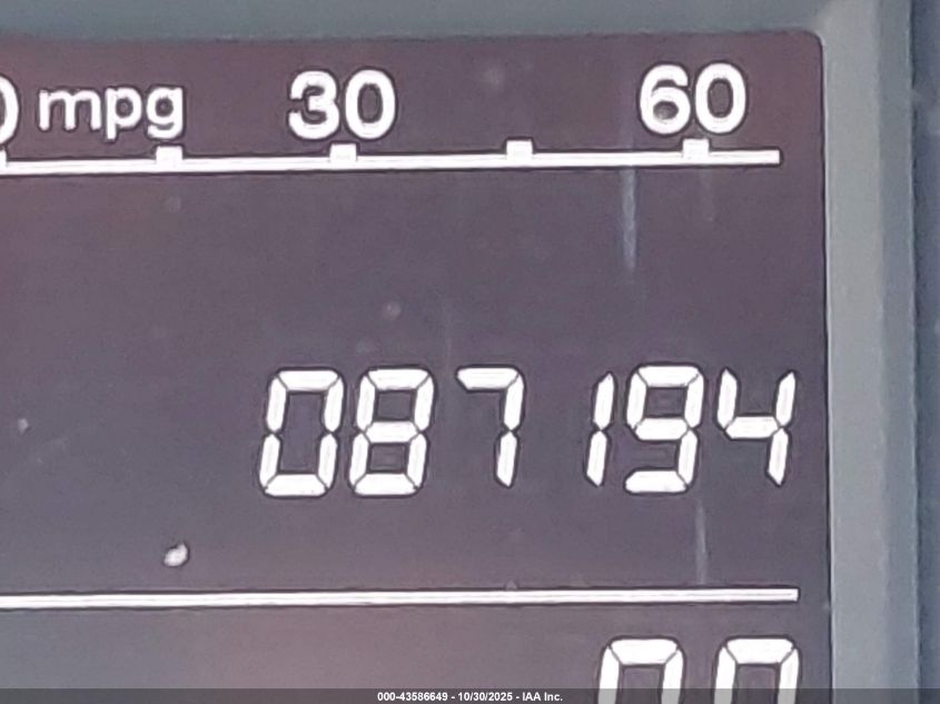 2009 Honda Cr-V Lx VIN: JHLRE38399C013207 Lot: 43586649