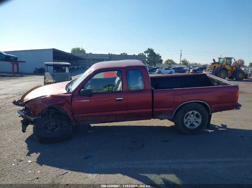 1998 Toyota Tacoma Base V6 VIN: 4TAWN72N3WZ163416 Lot: 43586667