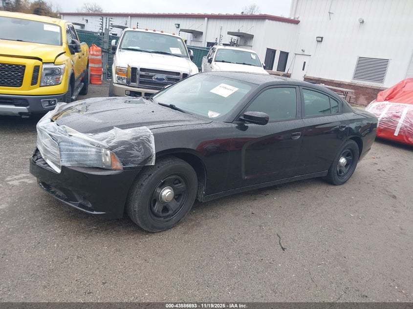 Vin: 2c3cdxat2eh172007, lot: 44081777, dodge charger police 20142