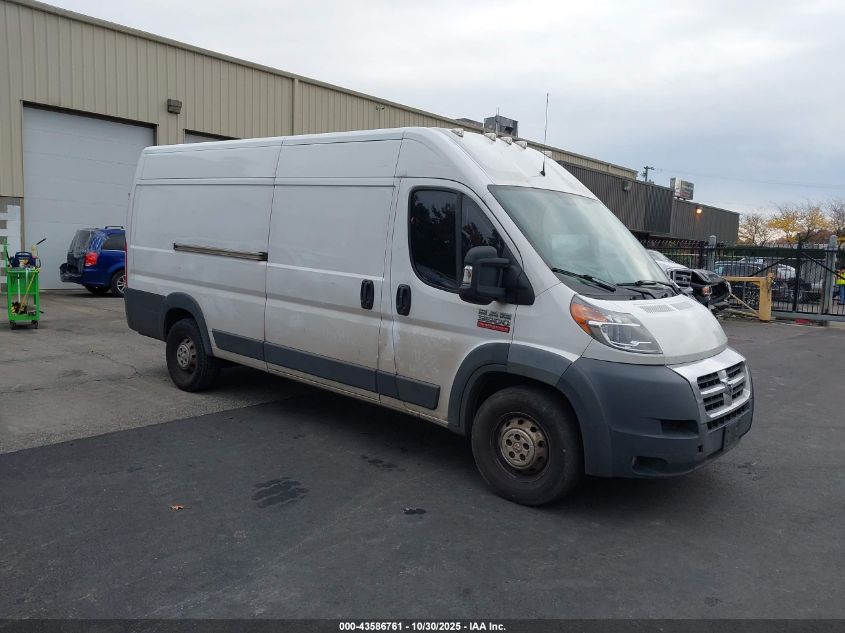 RAM PROMASTER 3500 CARGO VAN HIGH ROOF 159 WB EXT