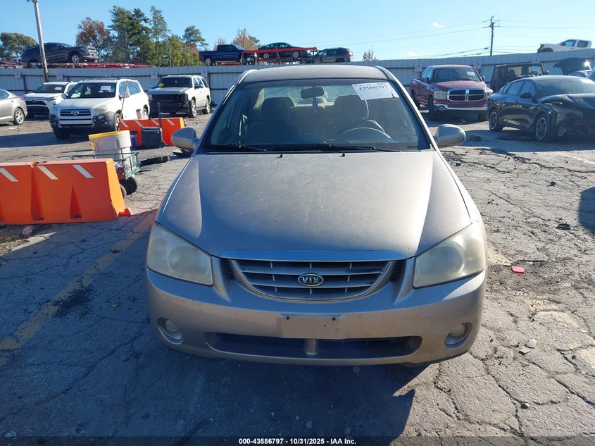 2005 Kia Spectra Ex/Lx/Sx VIN: KNAFE121855146676 Lot: 43586797