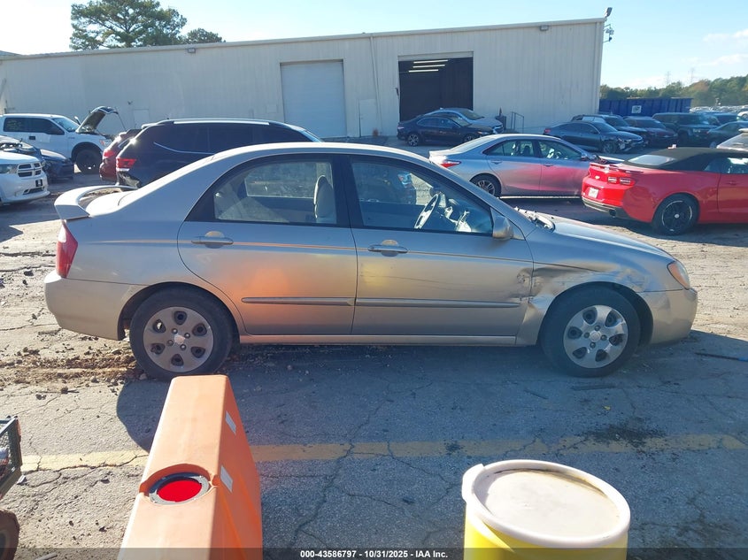2005 Kia Spectra Ex/Lx/Sx VIN: KNAFE121855146676 Lot: 43586797