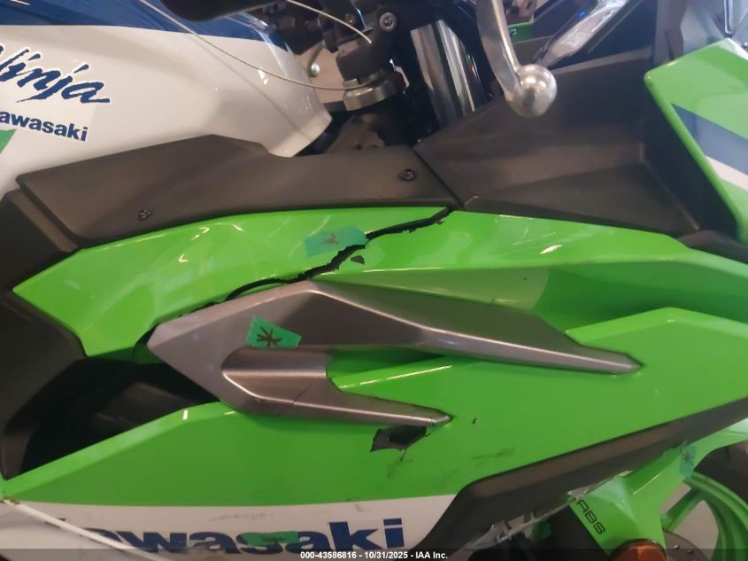 2024 Kawasaki Ex500 A/B VIN: ML5EXGJ16RDA08902 Lot: 43586816