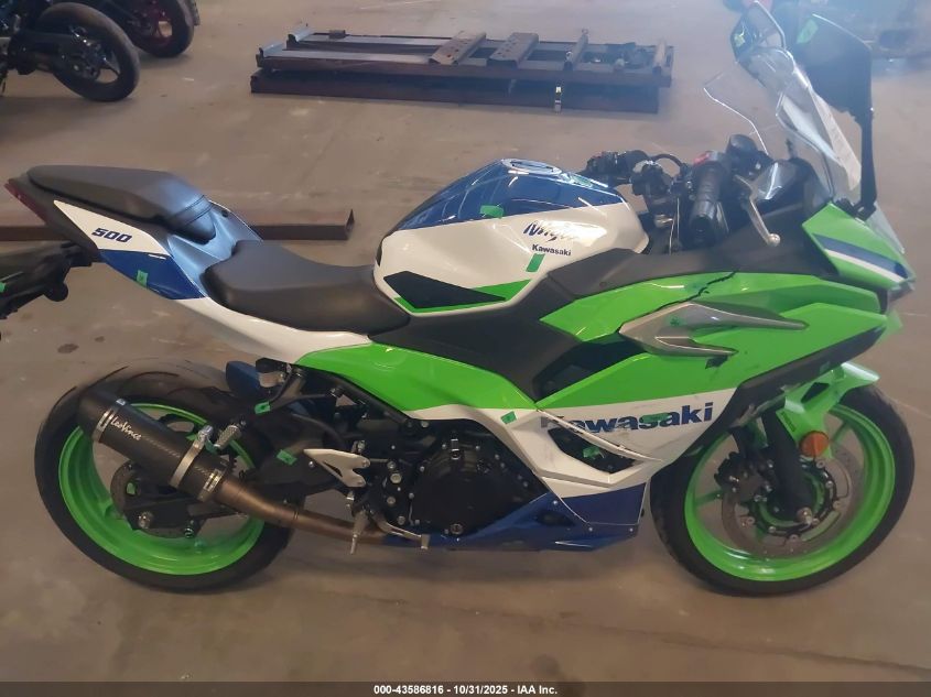 2024 Kawasaki Ex500 A/B VIN: ML5EXGJ16RDA08902 Lot: 43586816