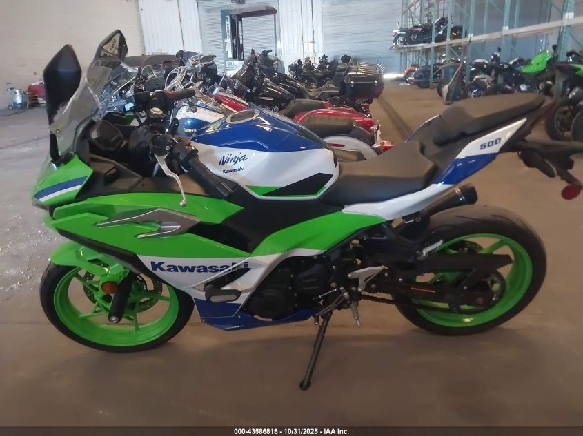 2024 Kawasaki Ex500 A/B VIN: ML5EXGJ16RDA08902 Lot: 43586816