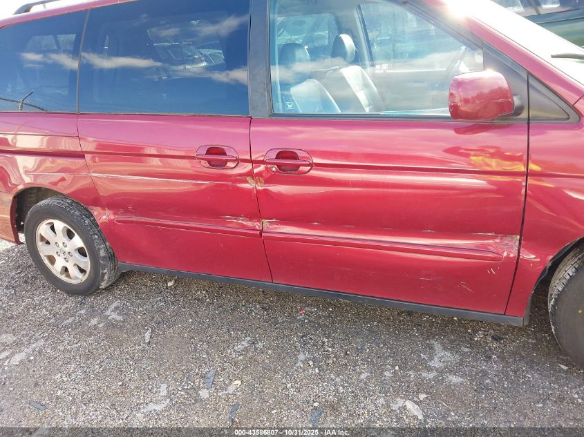 2003 Honda Odyssey Ex-L VIN: 5FNRL18013B105015 Lot: 43586807