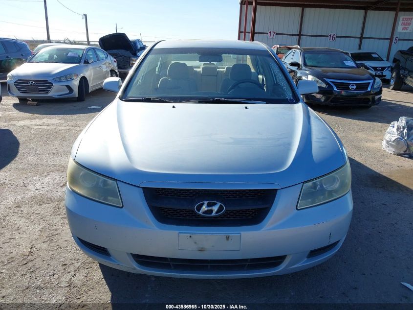 2008 Hyundai Sonata Gls VIN: 5NPET46C68H304017 Lot: 43586965