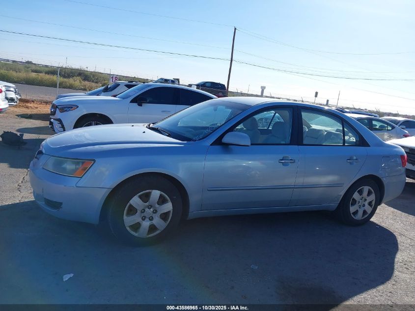 2008 Hyundai Sonata Gls VIN: 5NPET46C68H304017 Lot: 43586965