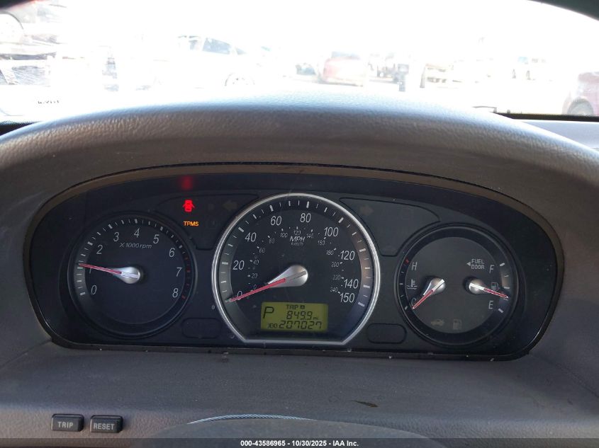 2008 Hyundai Sonata Gls VIN: 5NPET46C68H304017 Lot: 43586965