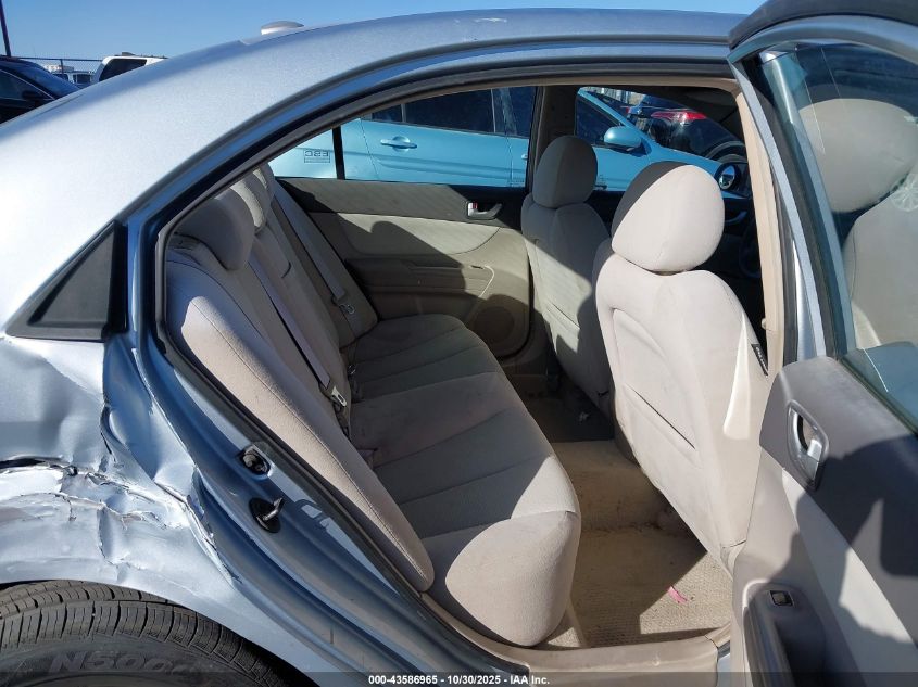 2008 Hyundai Sonata Gls VIN: 5NPET46C68H304017 Lot: 43586965