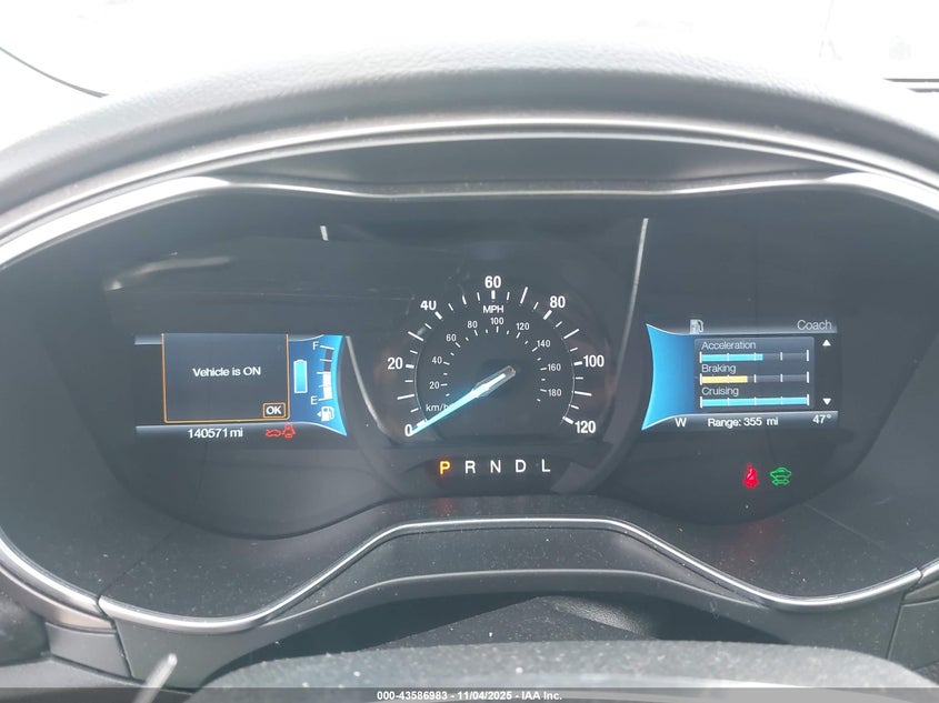 2017 FORD FUSION HYBRID SE - 3FA6P0LU8HR244887