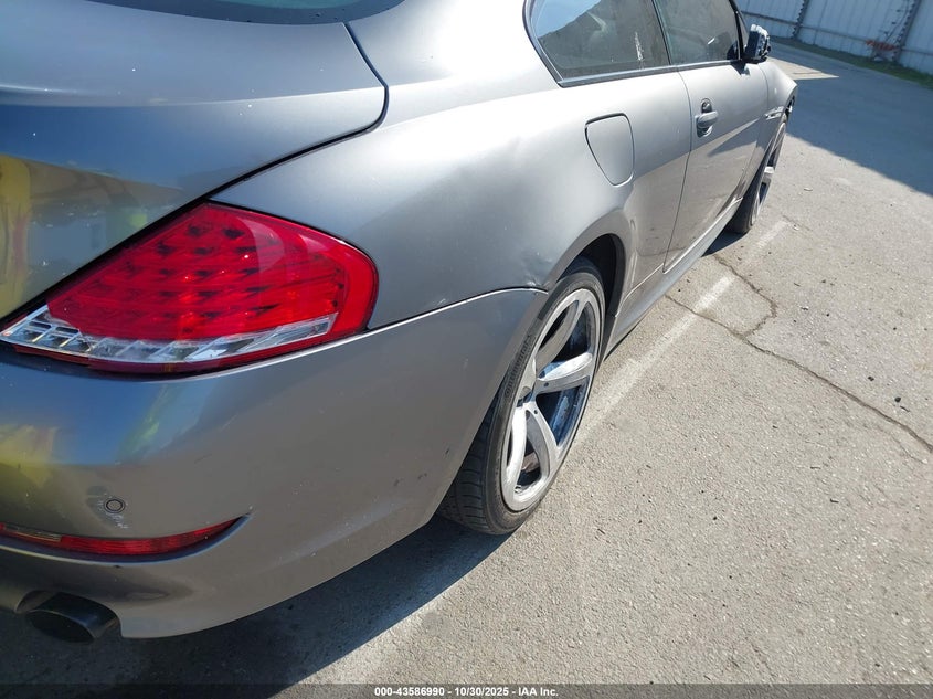 2009 BMW 650I VIN: WBAEA53539CV92655 Lot: 43586990