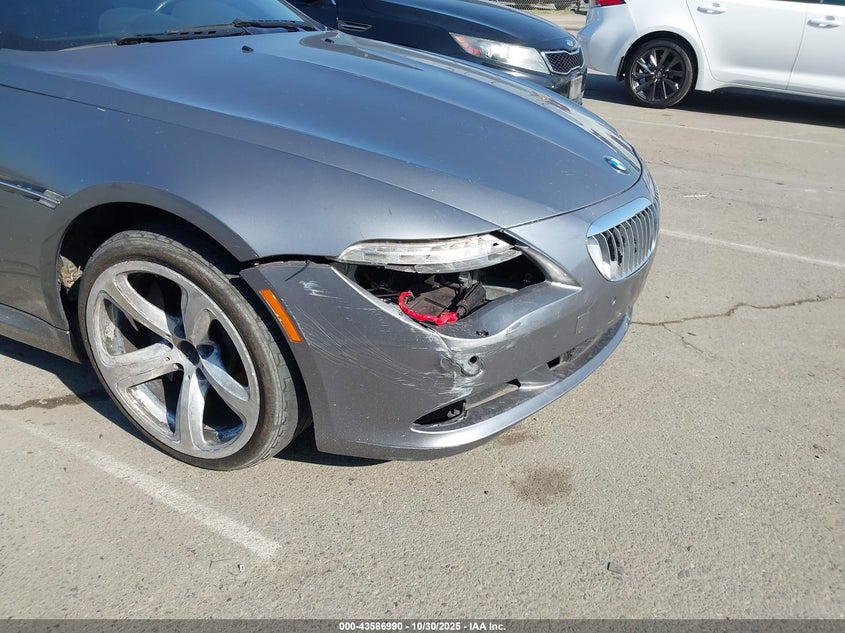 2009 BMW 650I VIN: WBAEA53539CV92655 Lot: 43586990