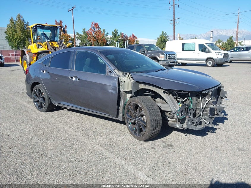 2HGFC2F89KH606746 2019 Honda Civic Sport auction photo 1