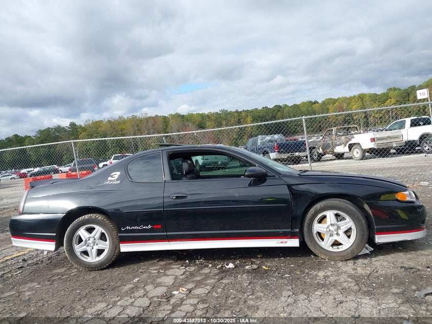 2002 Chevrolet Monte Carlo Ss VIN: 2G1WX15K129187546 Lot: 43587013