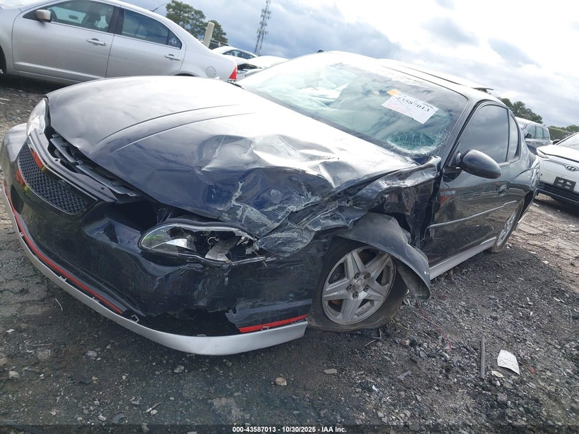 2002 Chevrolet Monte Carlo Ss VIN: 2G1WX15K129187546 Lot: 43587013