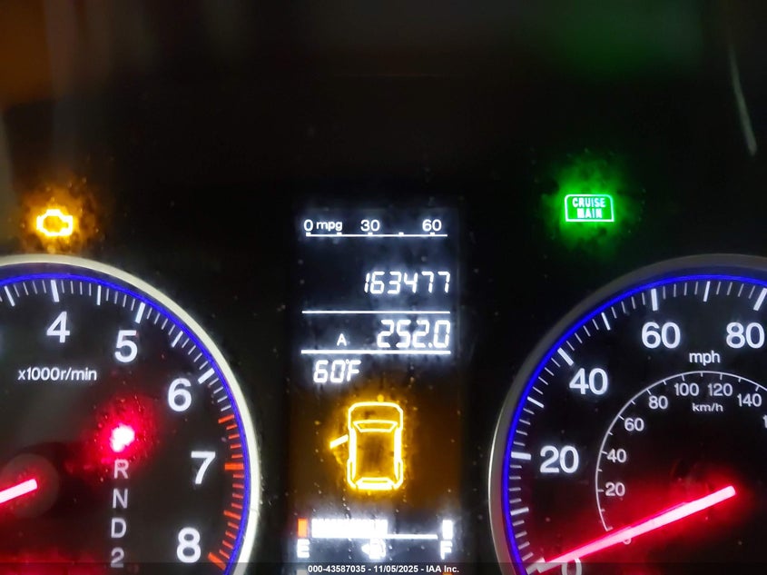 2007 Honda Cr-V Ex-L VIN: JHLRE38797C063251 Lot: 43587035