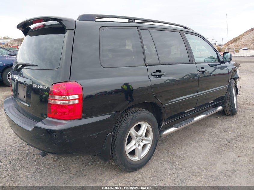 JTEGD21A620021729 2002 TOYOTA HIGHLANDER photo no. 4