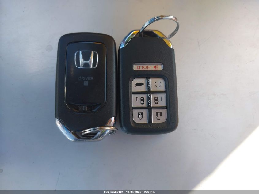 2022 Honda Odyssey Touring VIN: 5FNRL6H88NB039181 Lot: 43587101